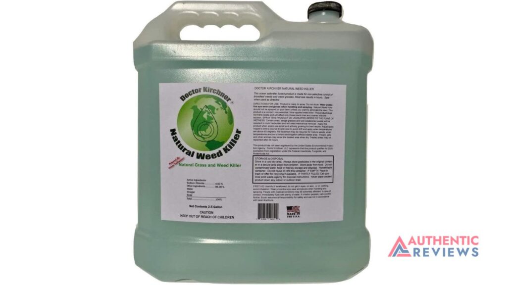 Doctor Kirchner Natural Weed & Grass Killer (2.5 Gallon) No Hormone Disrupting Chemicals