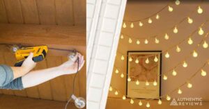 How To Hang Rope Lights On A Wall Without Nails