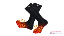 Snow deer heated men's and women's electric battery socks