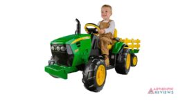 Peg Perego John Deere Ground Force Tractor with Trailer