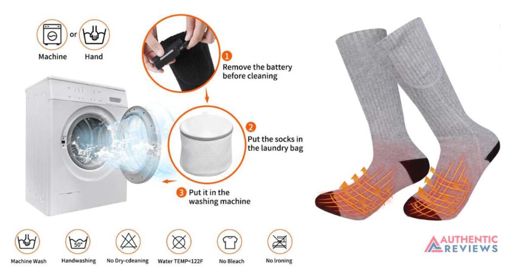  Laundering Heated Socks