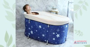 Besthls Portable Freestanding Bathtub for Adults fit