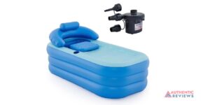 CO-Z Inflatable Portable Free-Standing  Bathtub for Tall Person