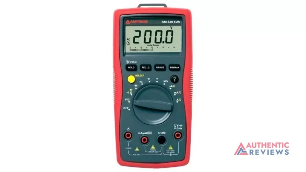 Amprobe - 4018649 AM-520 HVAC Multimeter with Non-Contact Voltage Detection and Temperature