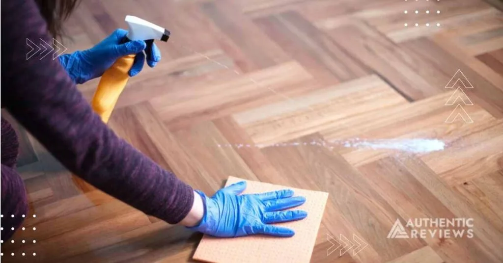 Use Appropriate Cleaners for hardwood floors