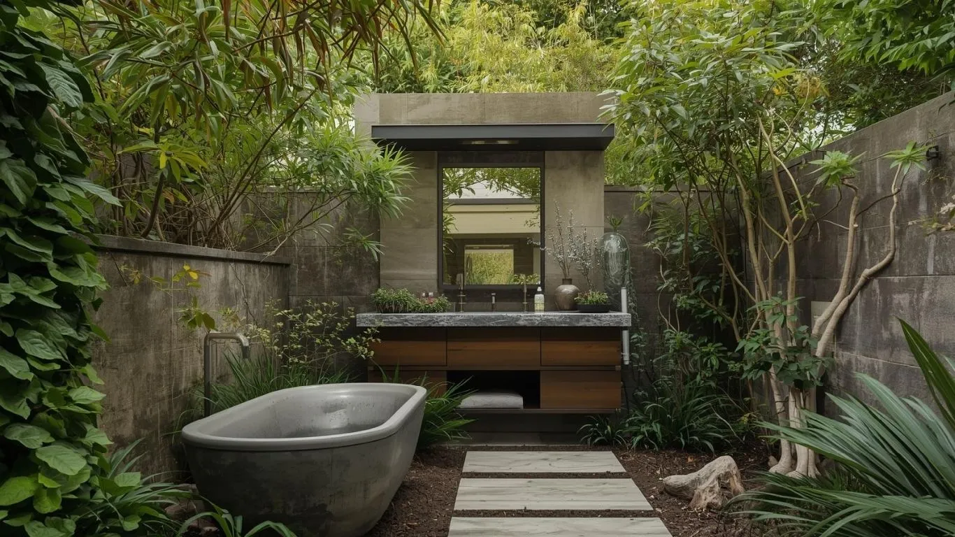 How to Build an Outdoor Bathroom for A Natural Sanctuary